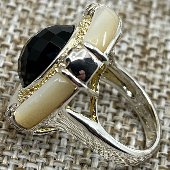 Striking Vintage Sterling Silver 925 Hong Kong Ring - Picture 10 of 16